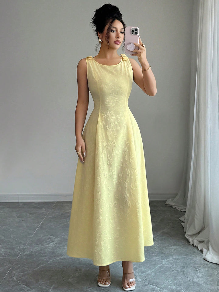 Rochie maxi SHEIN, galben
