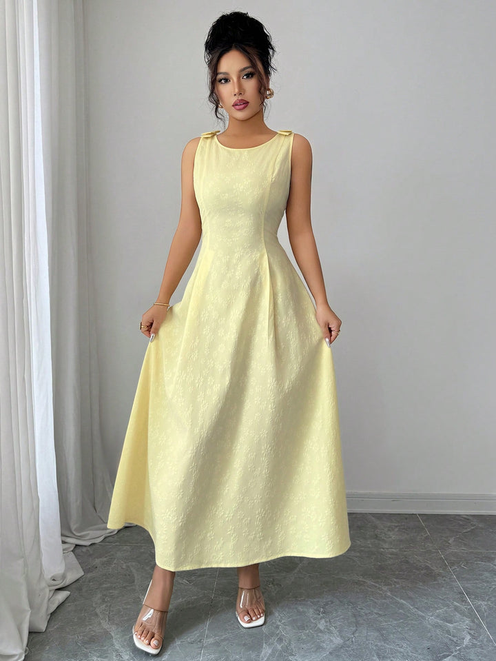 Rochie maxi SHEIN, galben