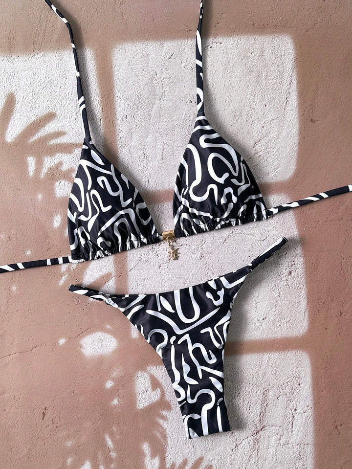 Set bikini SHEIN, mix culori