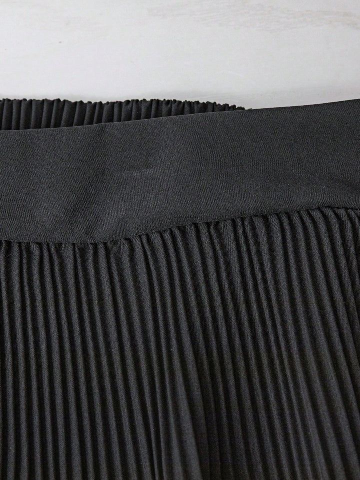 Pantaloni scurți SHEIN, negru