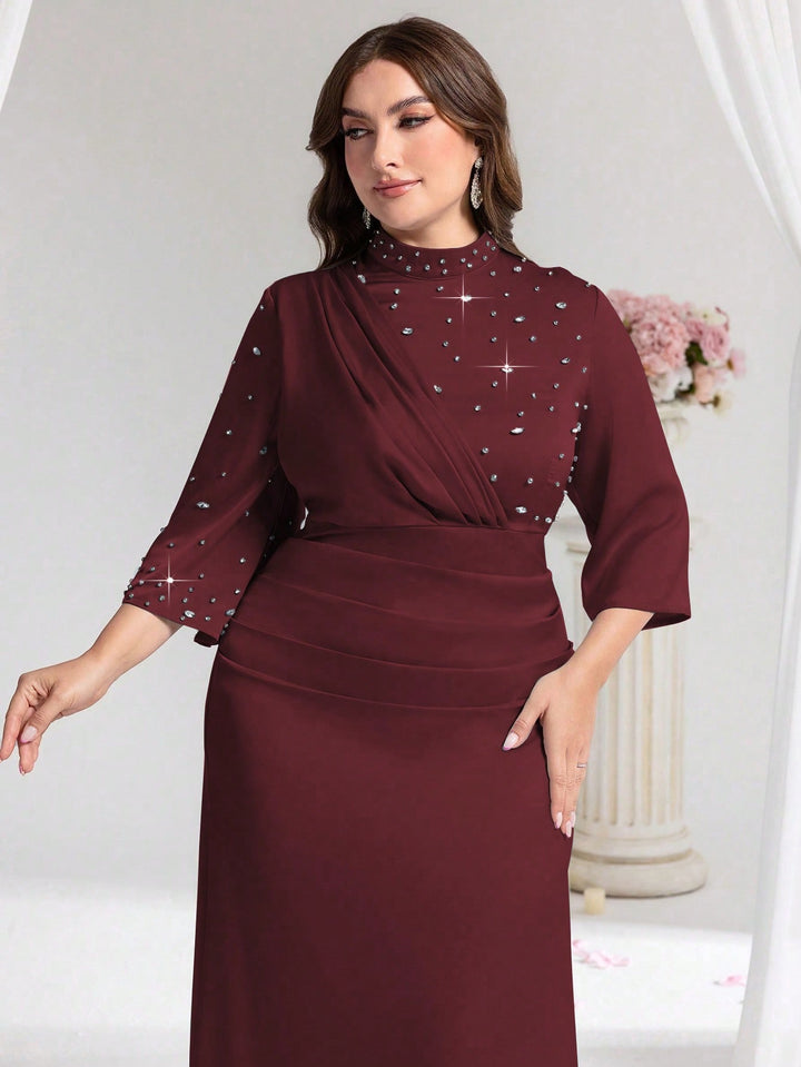 Rochie SHEIN, vișiniu