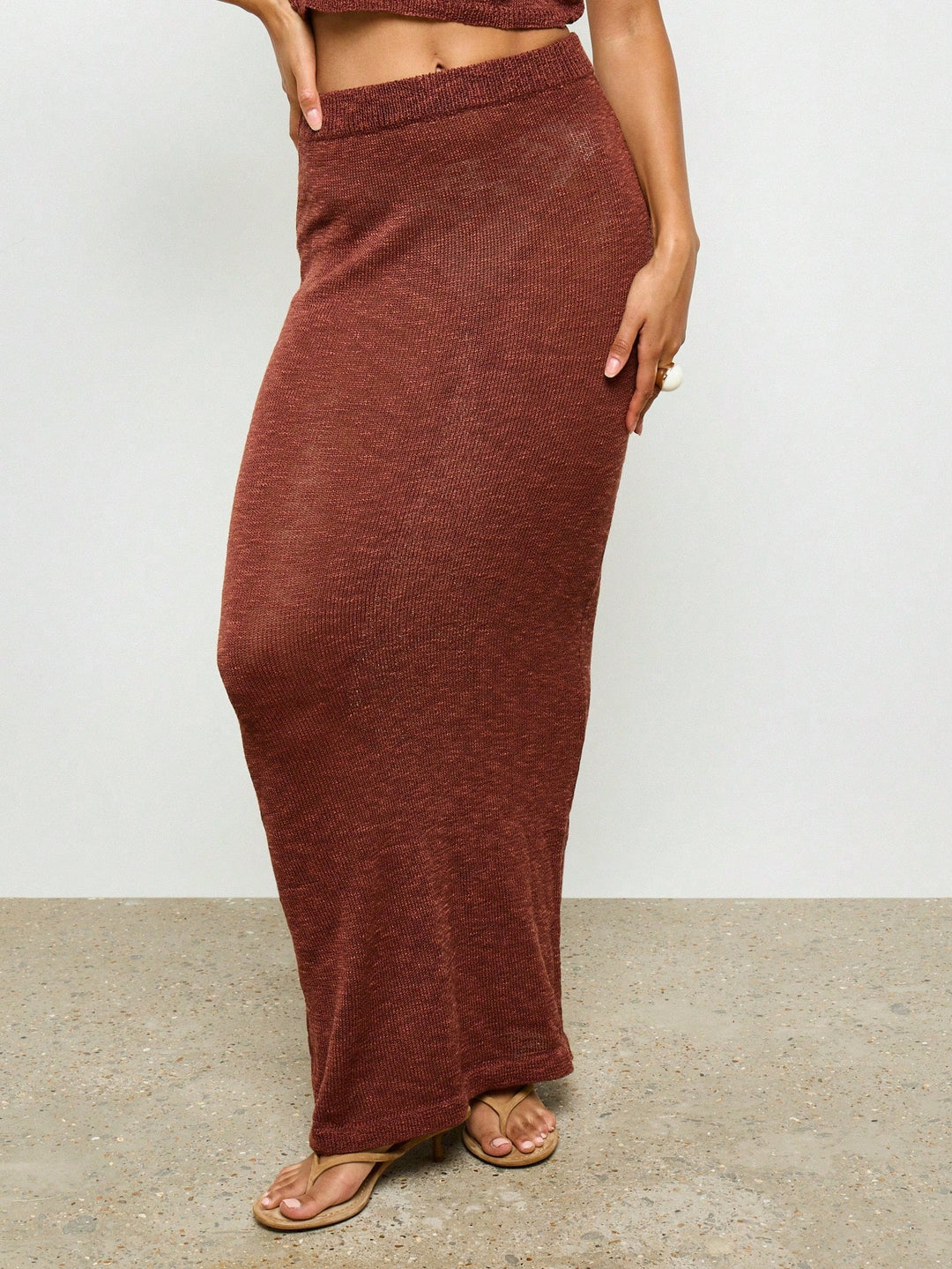 Shein készlet, Barna
