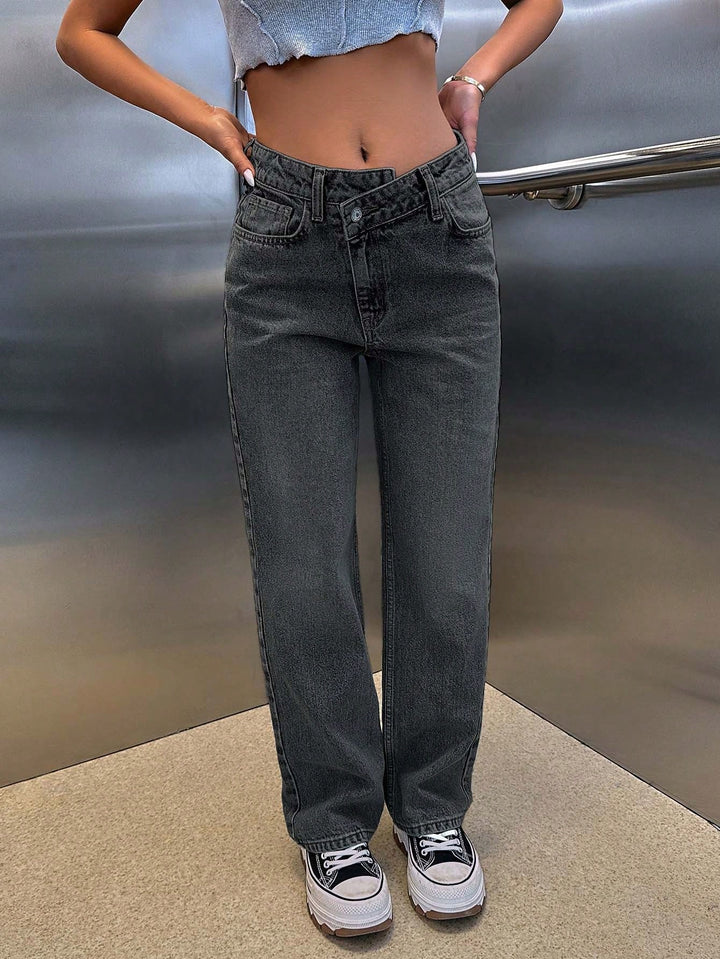 Jeans SHEIN, gri