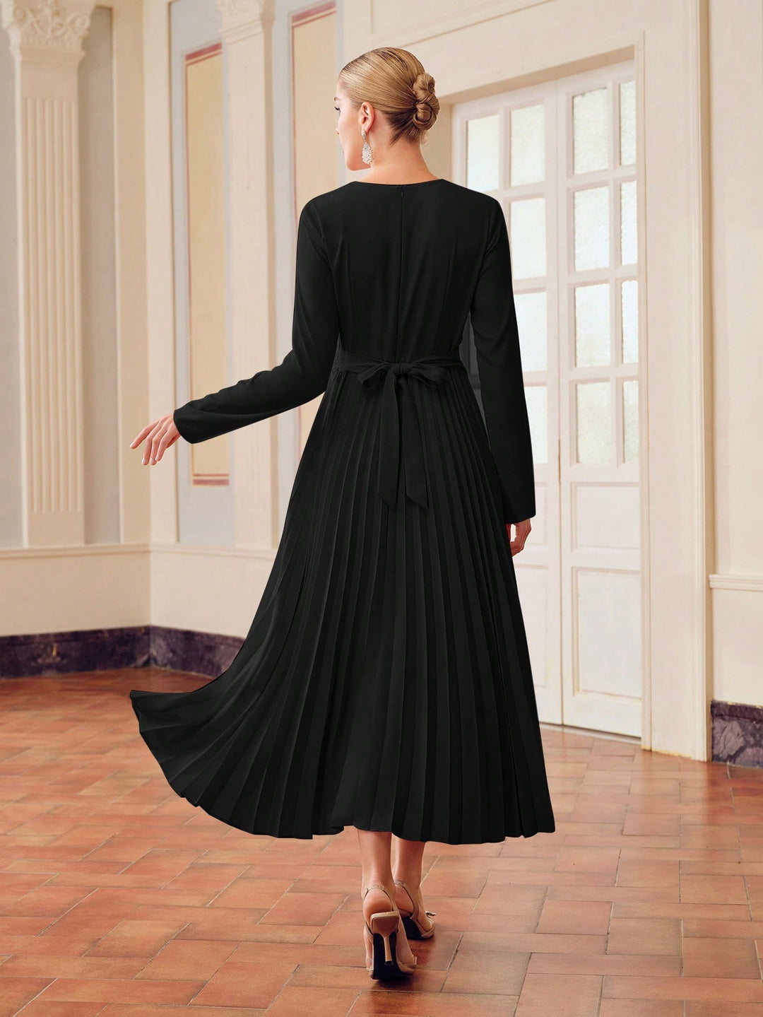 Rochie midi SHEIN, negru
