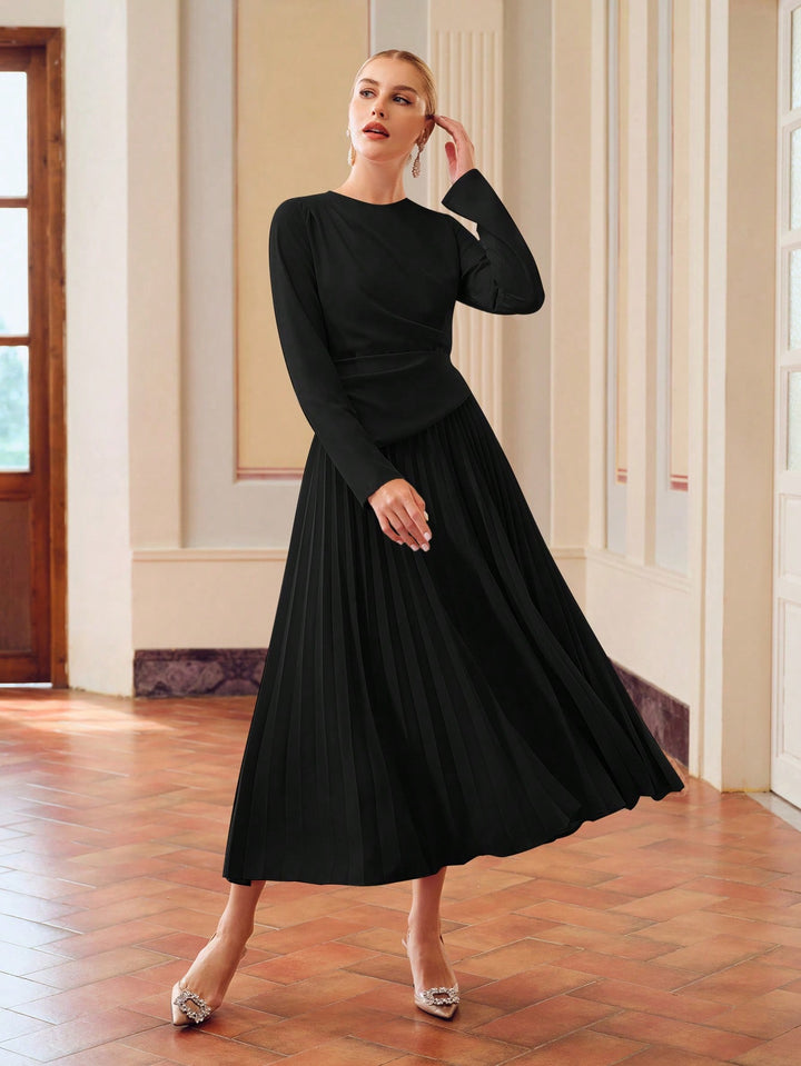 Rochie midi SHEIN, negru