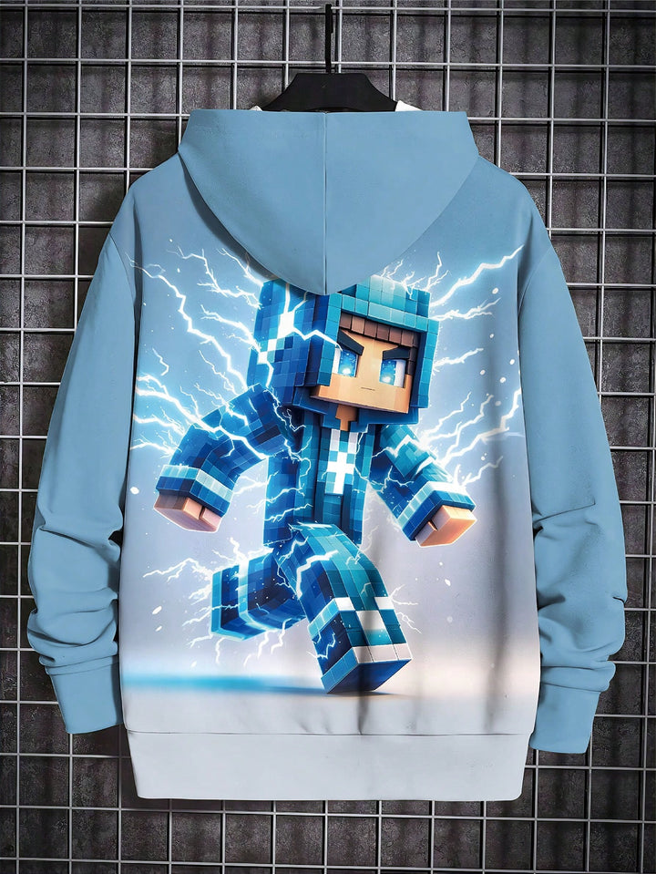SHEIN Hoodie, blue