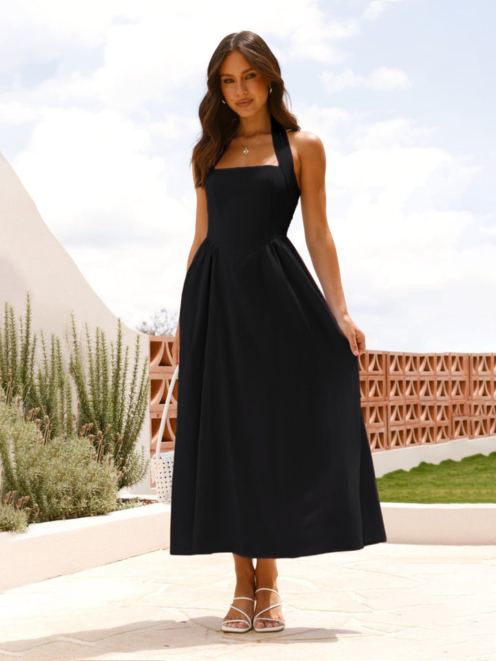Rochie maxi SHEIN, negru
