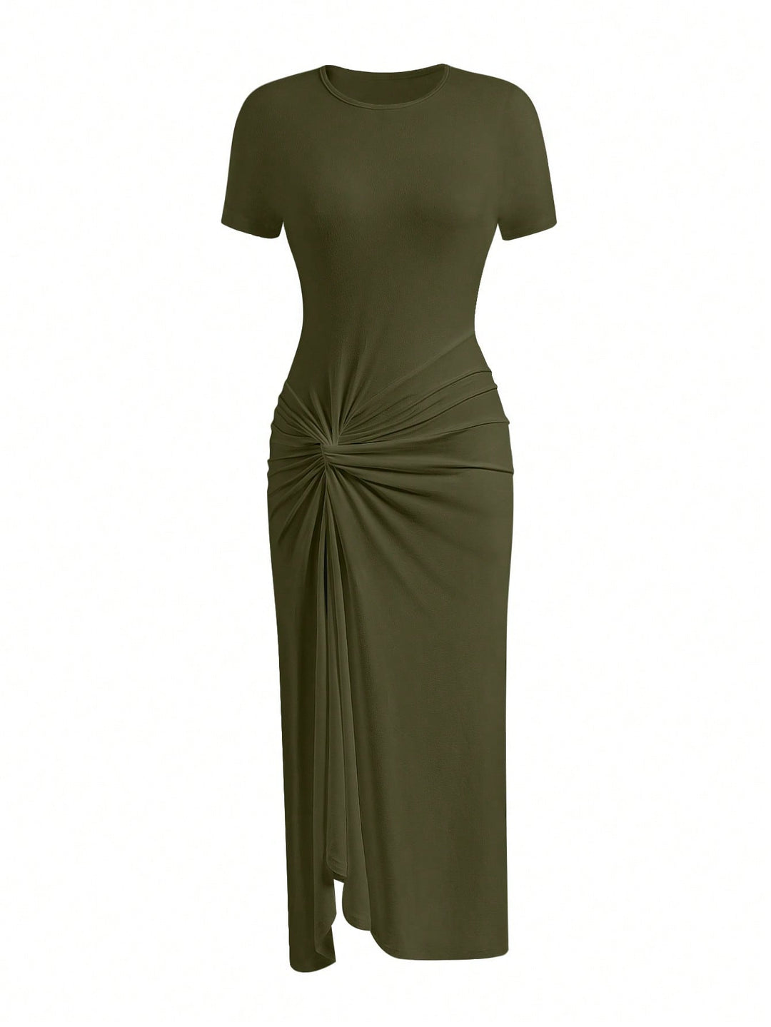 Rochie maxi SHEIN, verde