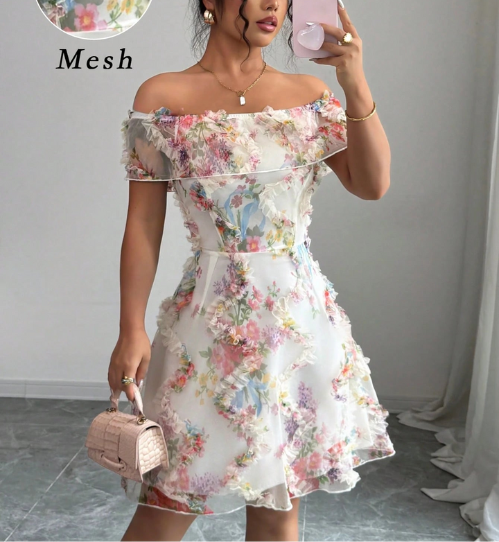 SHEIN miniruha, többszínű