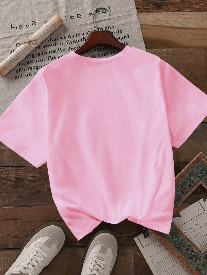 Tricou SHEIN, roz