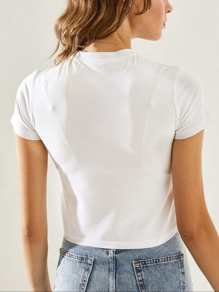 Tricou Shein, alb
