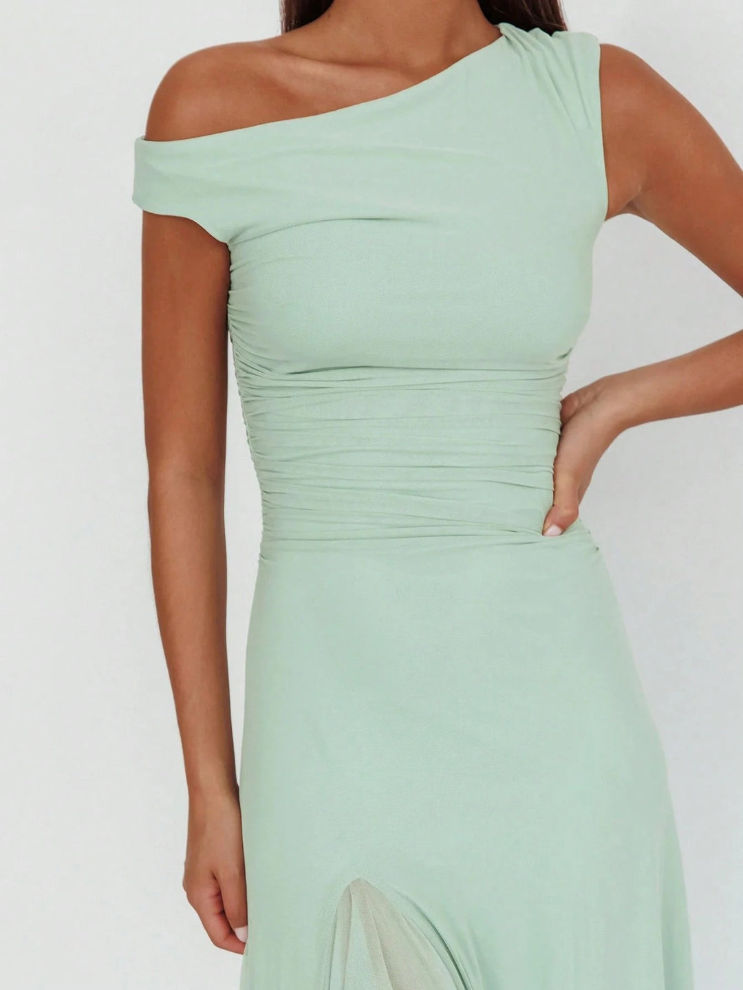 Rochie maxi SHEIN, verde