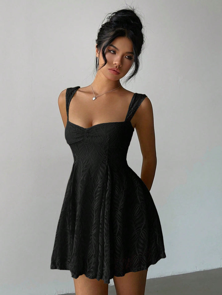 SHEIN mini ruha, fekete