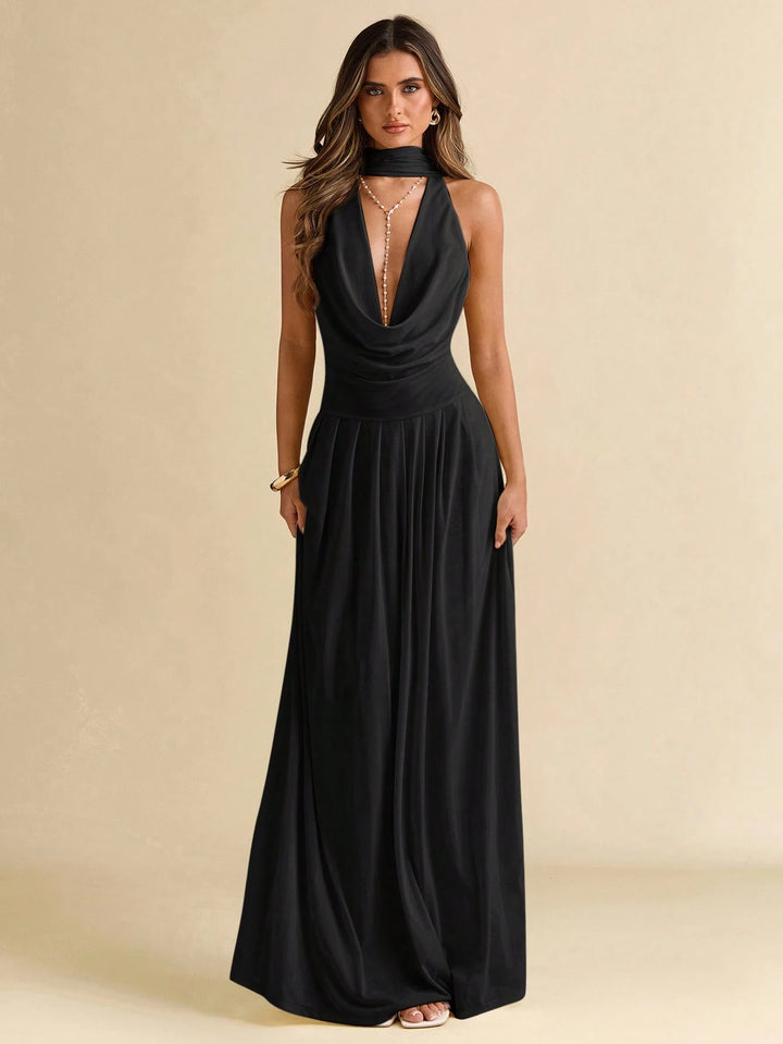 Rochie maxi SHEIN, negru