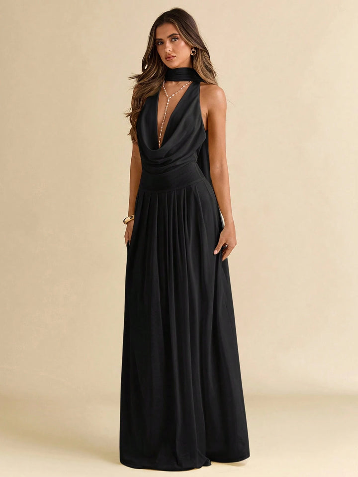 Rochie maxi SHEIN, negru
