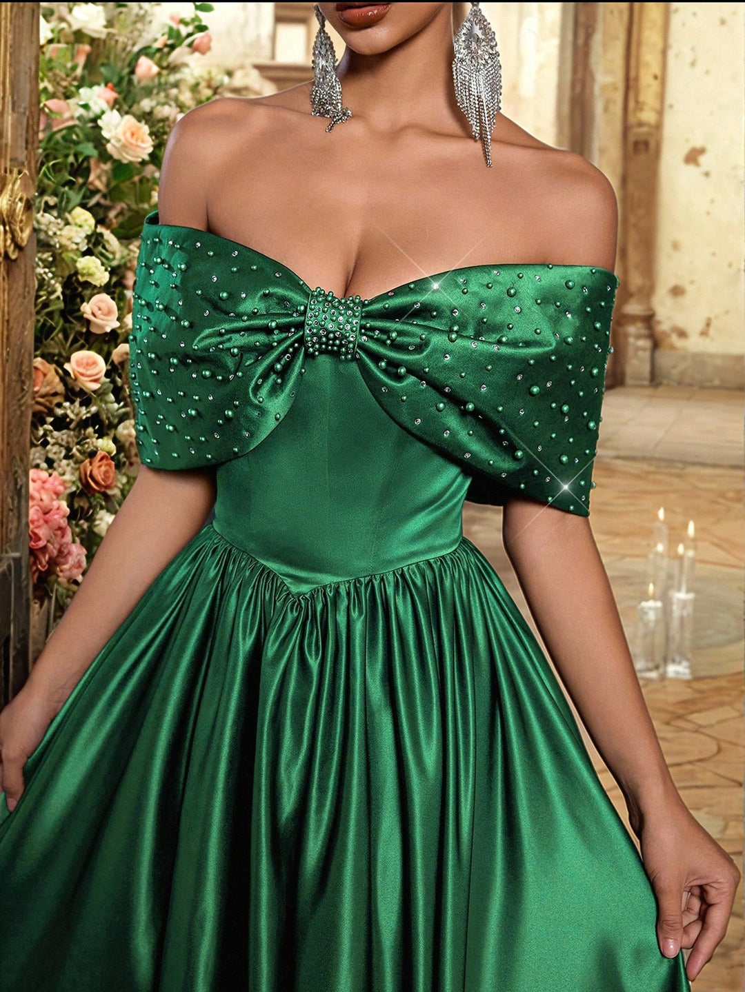 Rochie SHEIN, verde