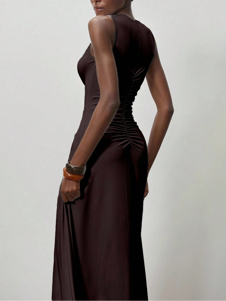 Rochie maxi Shein, maro