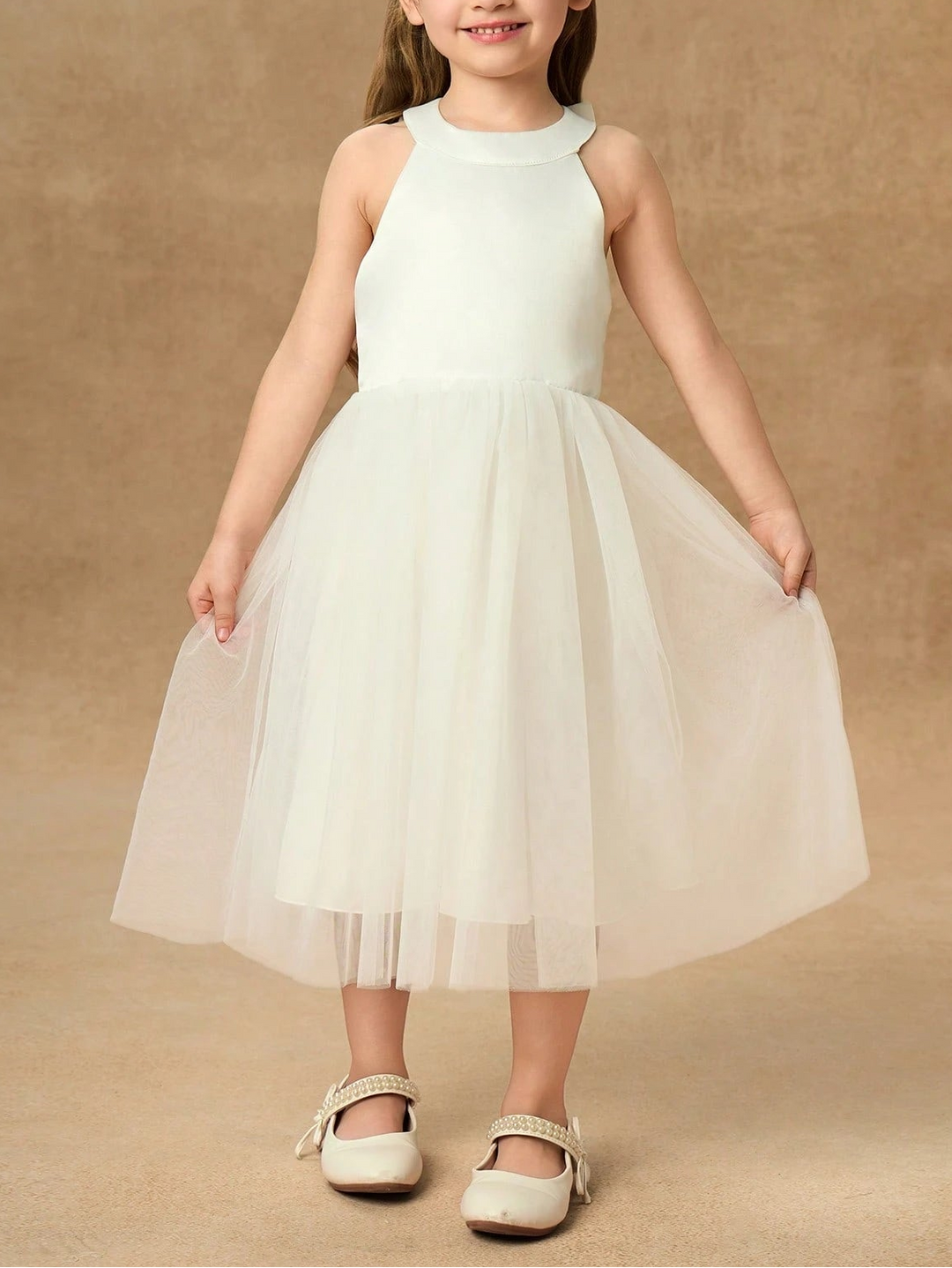 Rochie midi Shein, alb