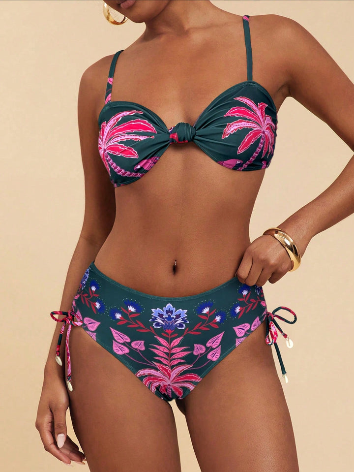 Set bikini SHEIN, mix culori