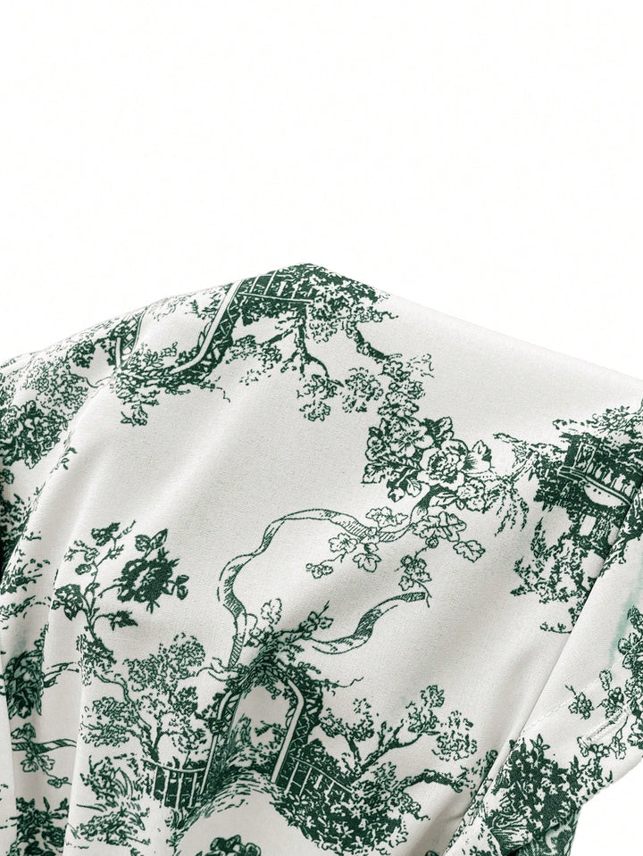 Rochie scurtă SHEIN, verde