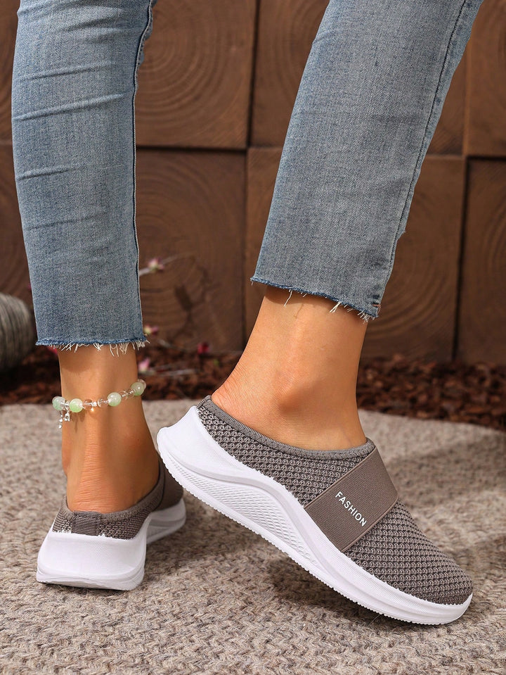 Pantofi sport SHEIN, maro