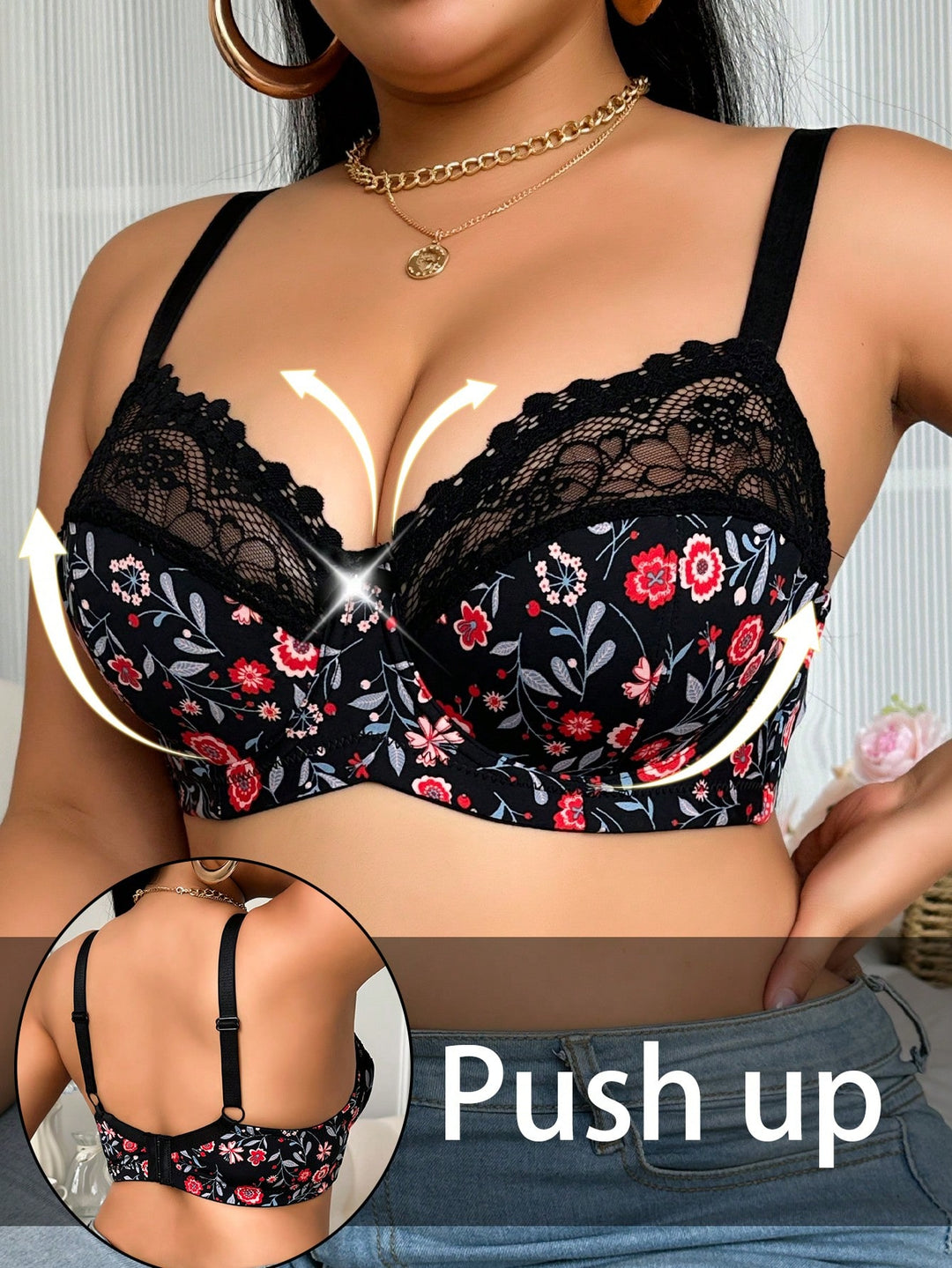 Sutien SHEIN, negru