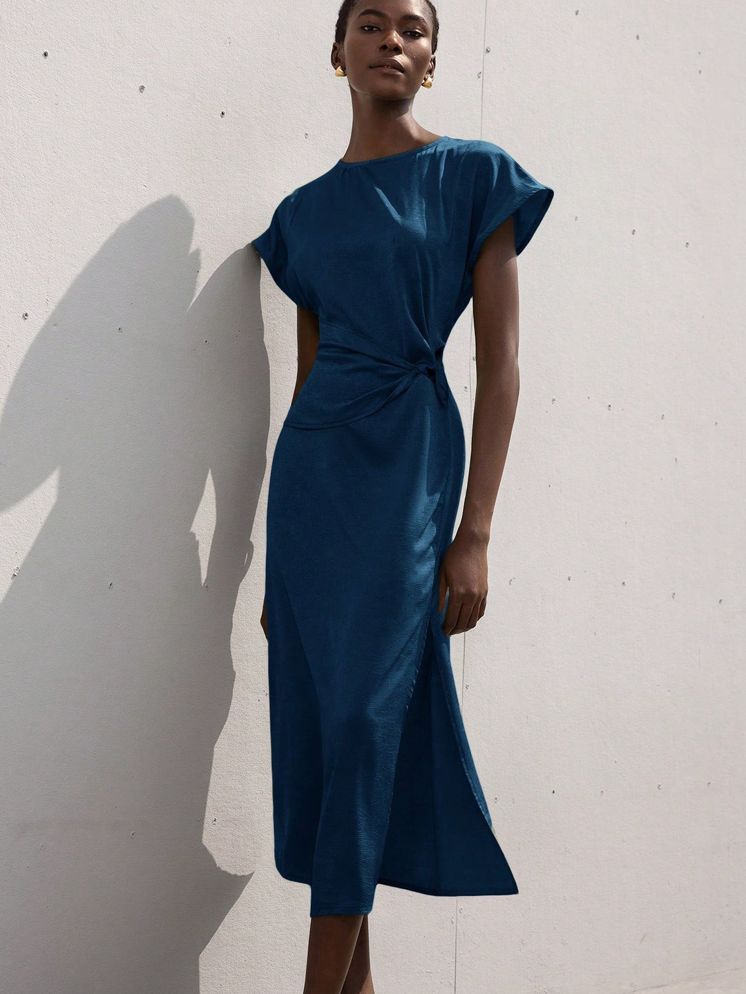 Rochie maxi SHEIN, albastru
