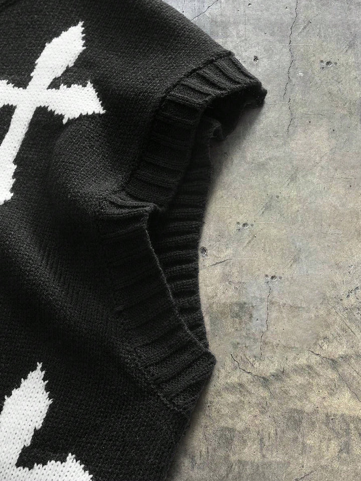 Vestă SHEIN, negru