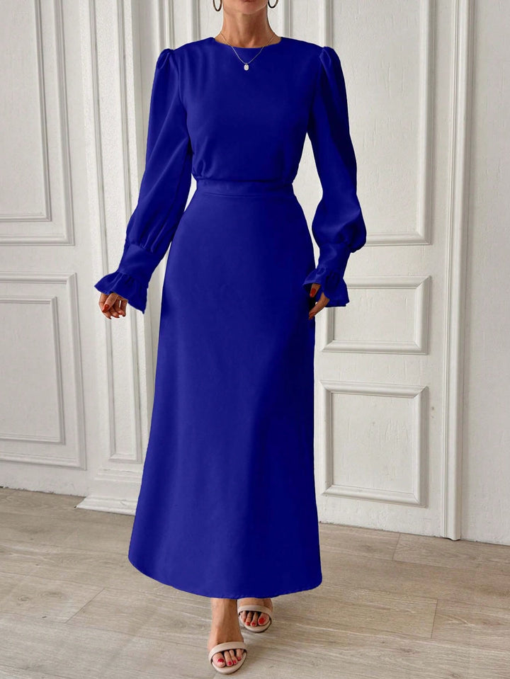 Rochie maxi SHEIN, albastru
