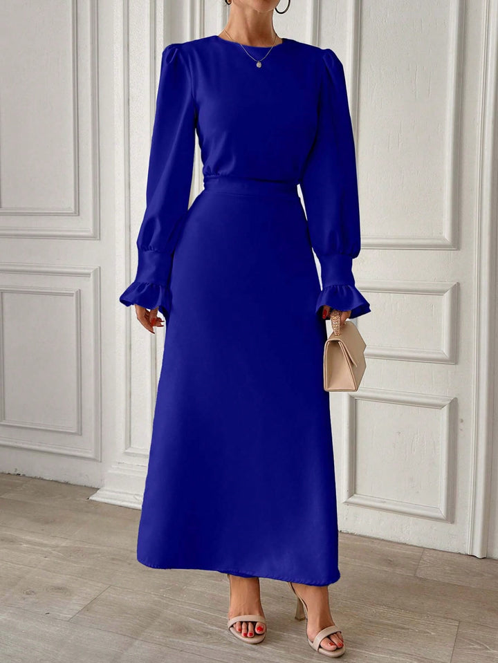 Rochie maxi SHEIN, albastru