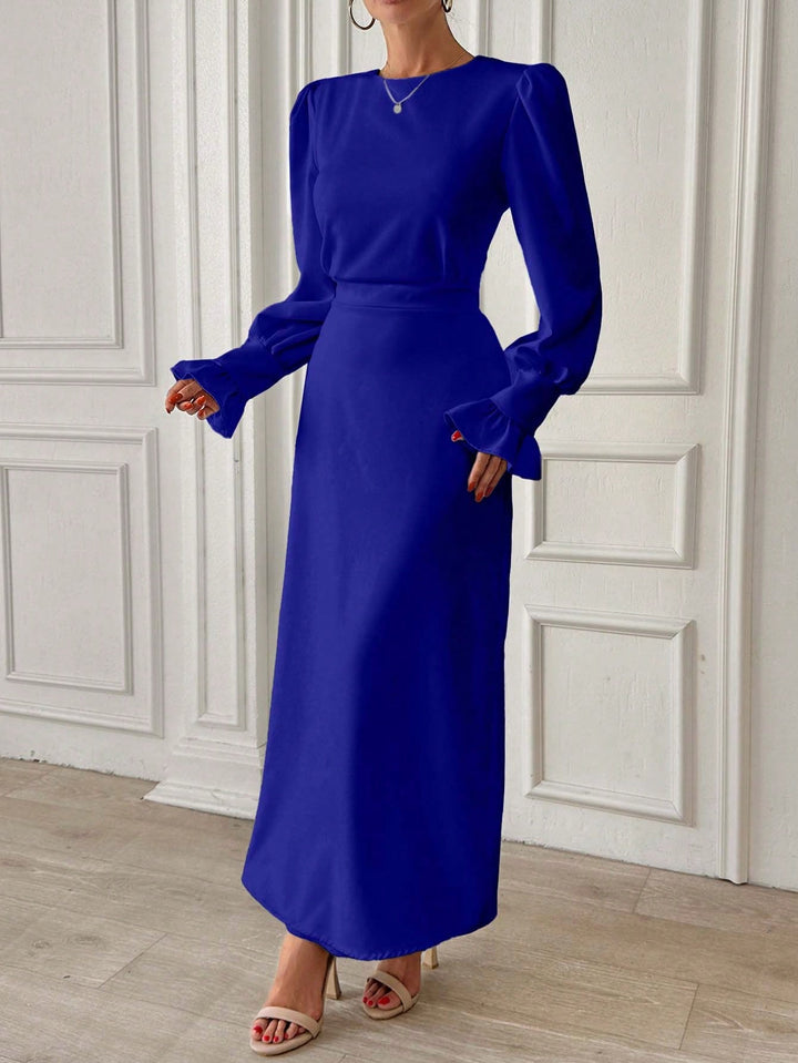 Rochie maxi SHEIN, albastru