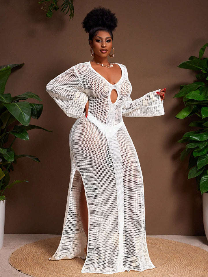 Rochie de plajă SHEIN, gri