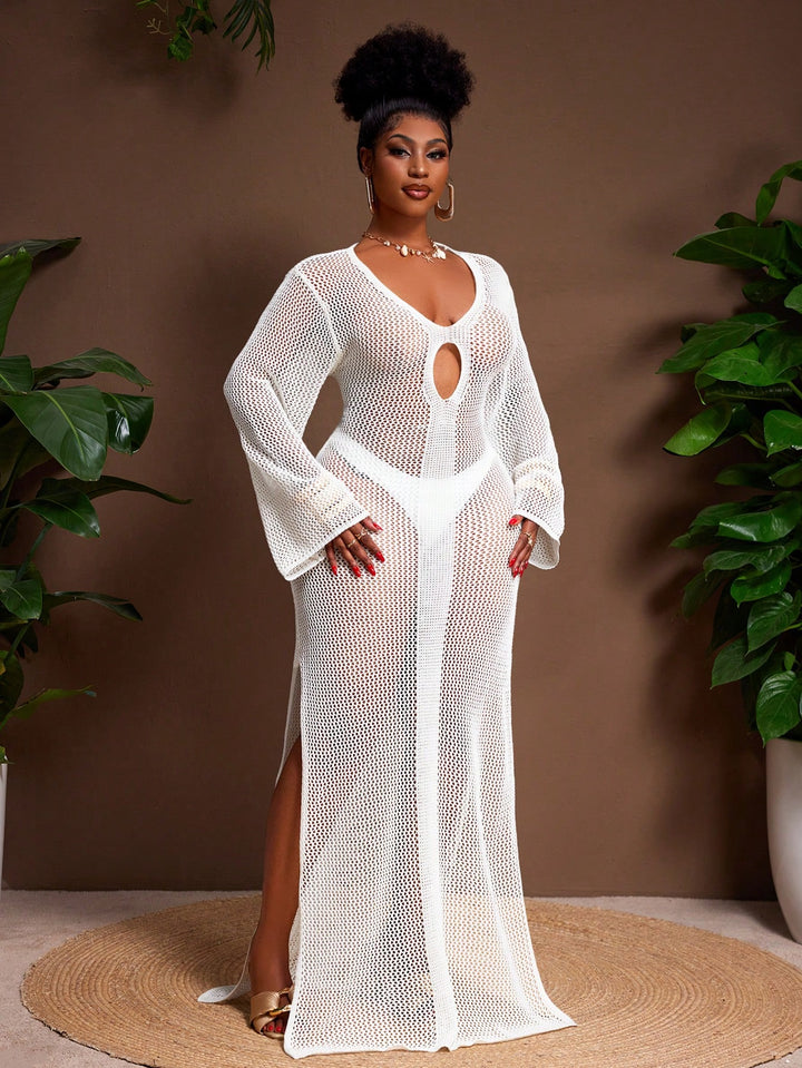 Rochie de plajă SHEIN, gri
