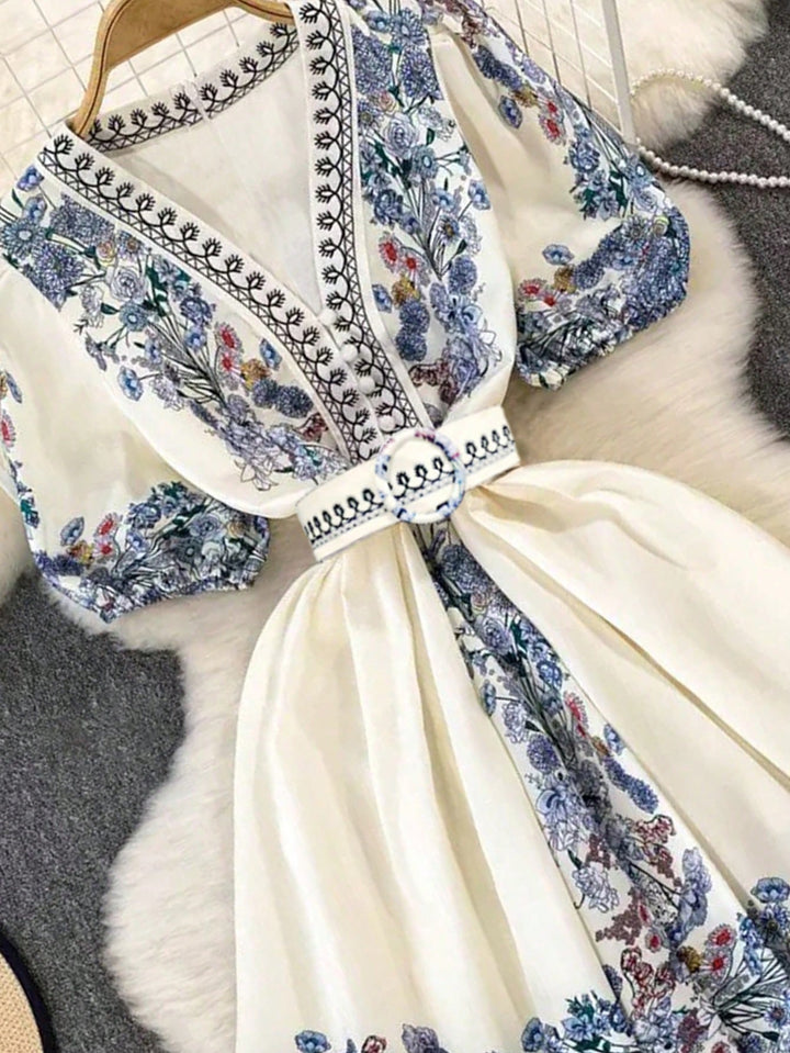 Rochie scurtă SHEIN, albastru