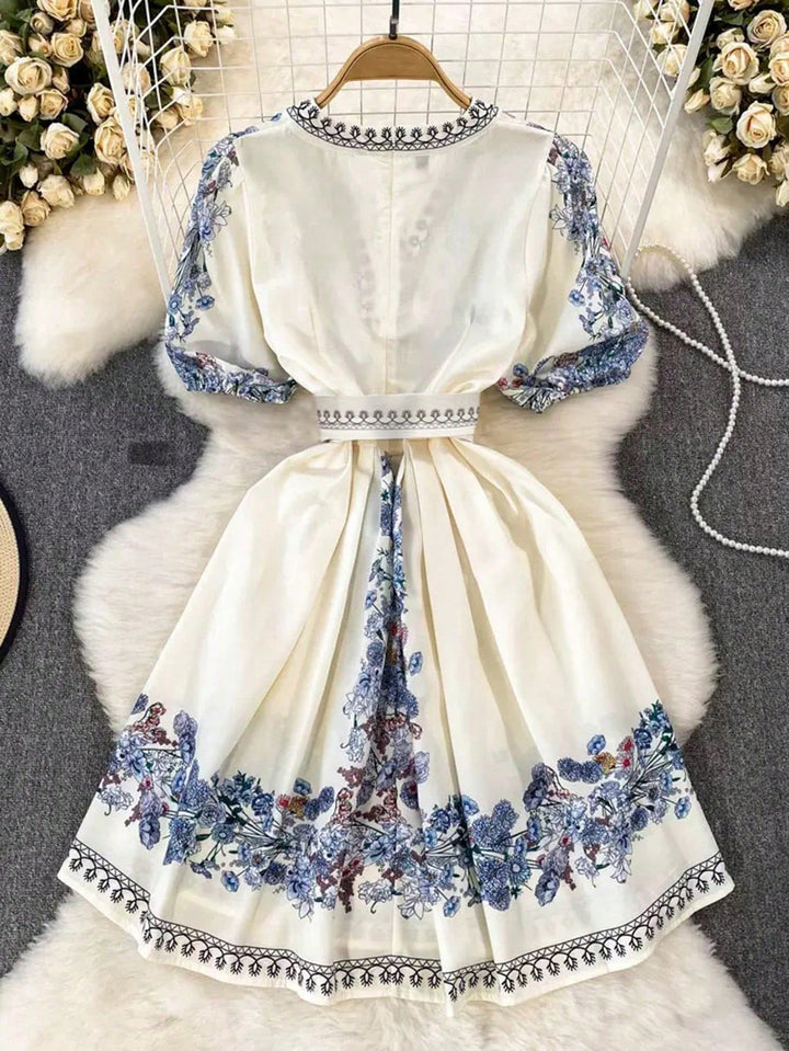 Rochie scurtă SHEIN, albastru