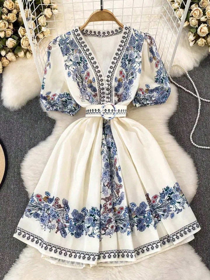 Rochie scurtă SHEIN, albastru