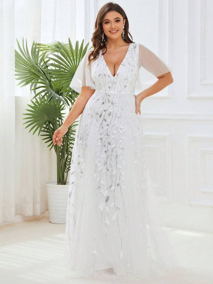 Rochie de mireasă SHEIN, alb