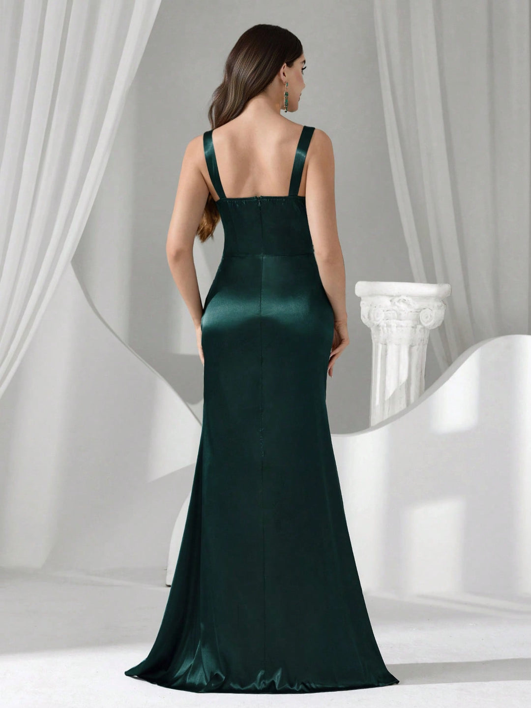 Rochie SHEIN, verde
