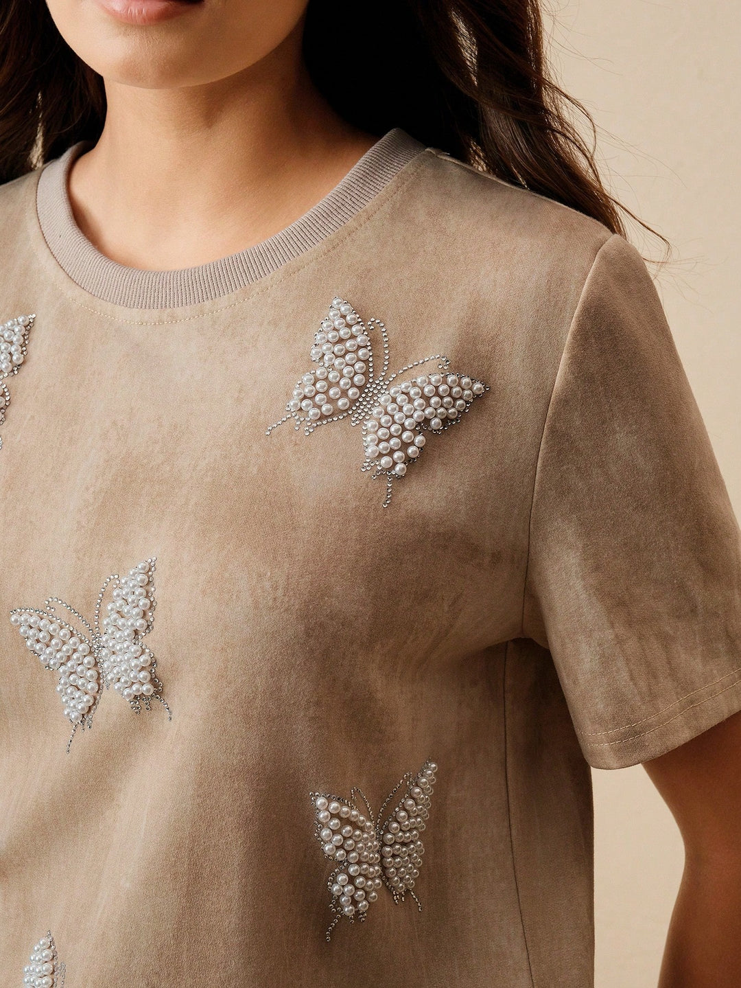 Tricou SHEIN, kaki