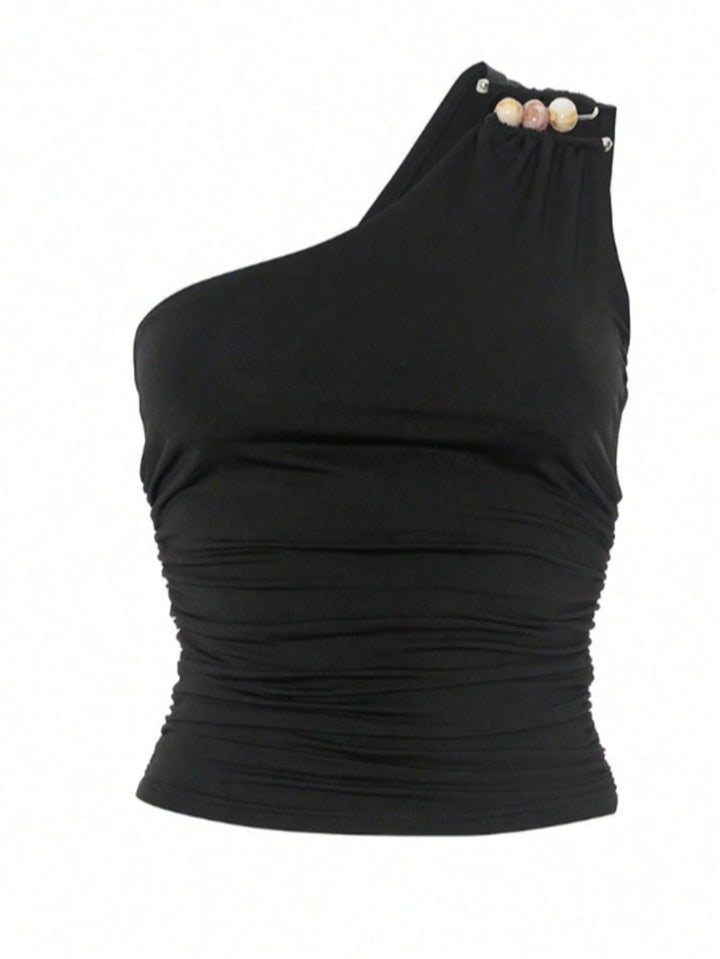 Top SHEIN, negru