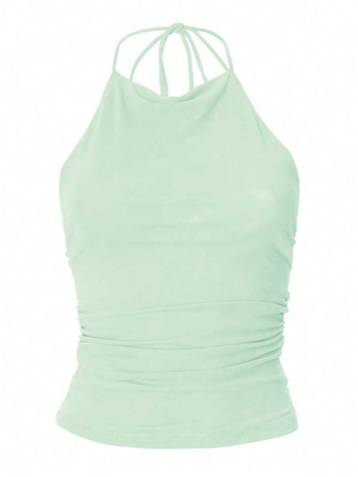 Top SHEIN, turcoaz