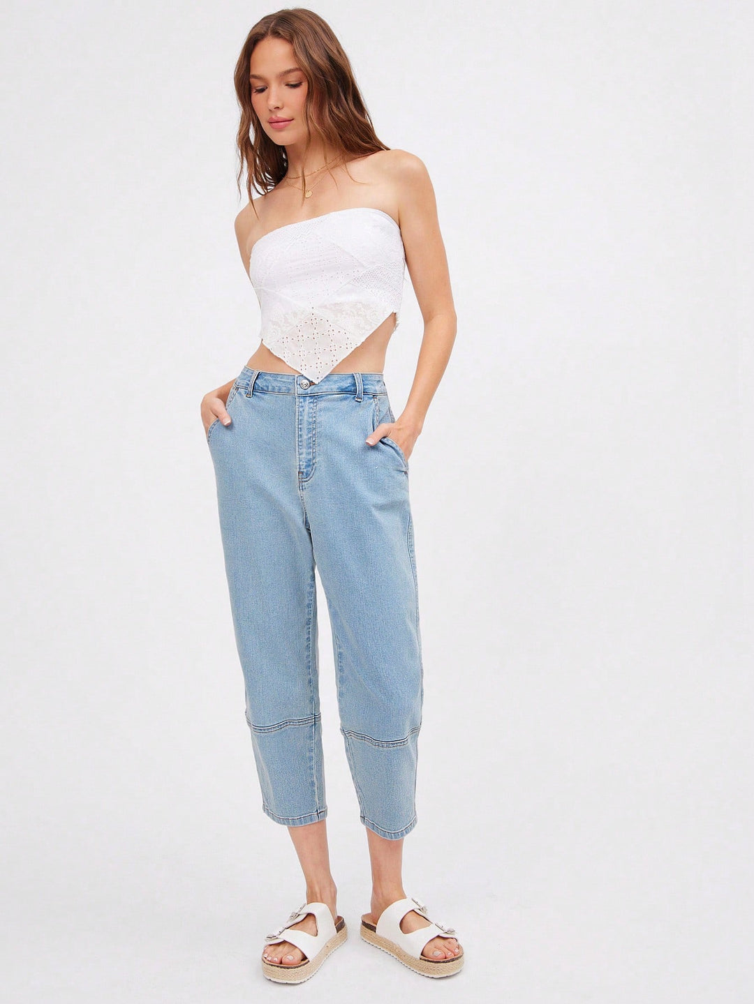 Jeans SHEIN, albastru