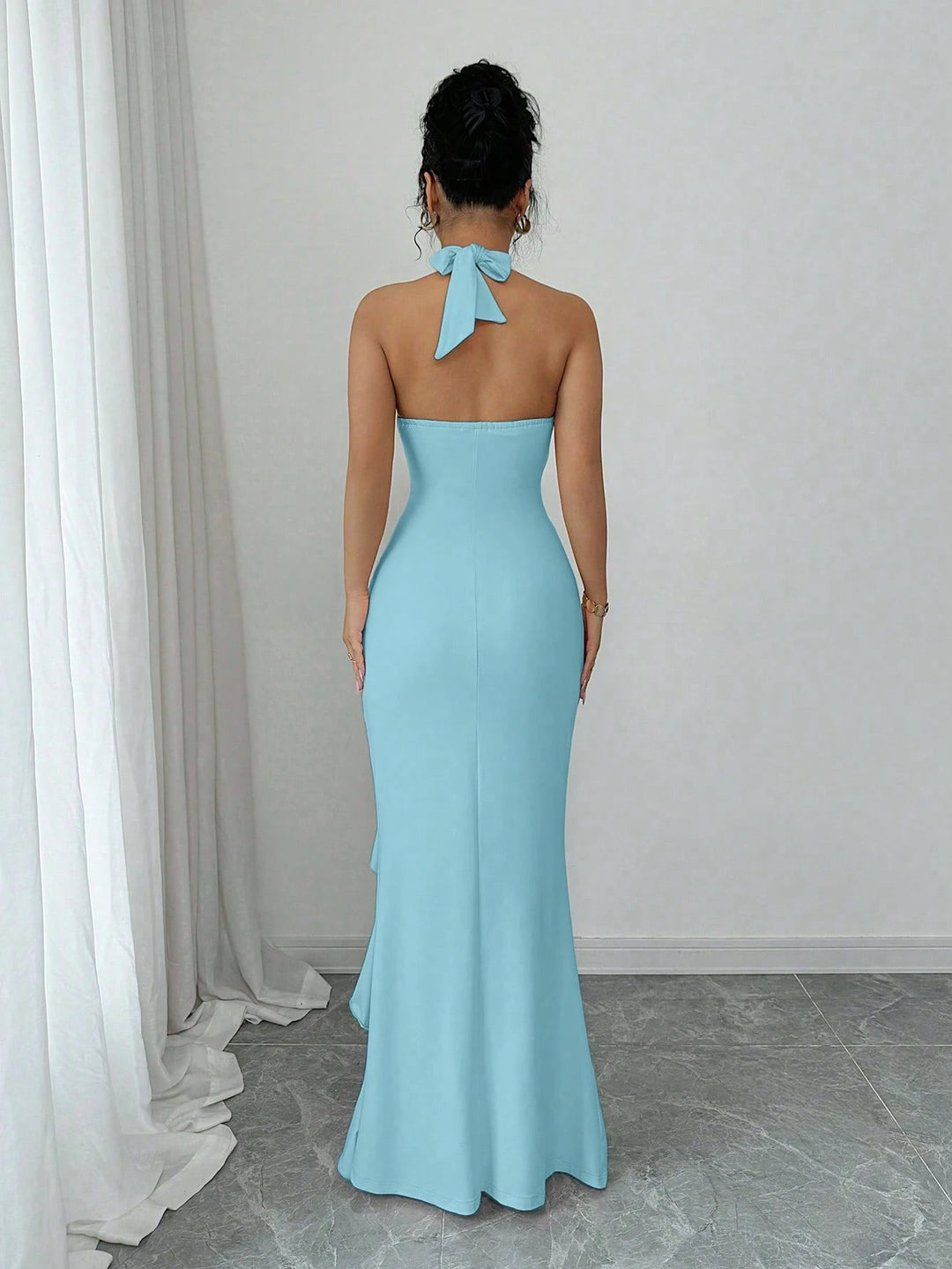 SHEIN Maxi Dress, Blue