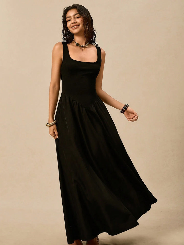 Rochie maxi SHEIN, negru