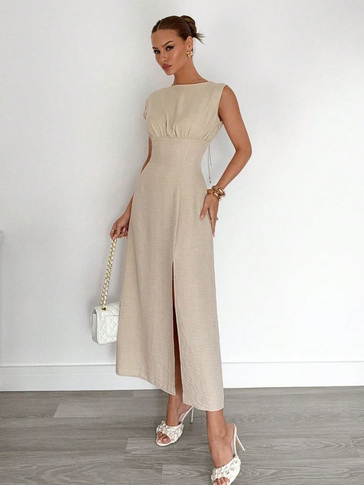 Rochie maxi SHEIN, portocaliu