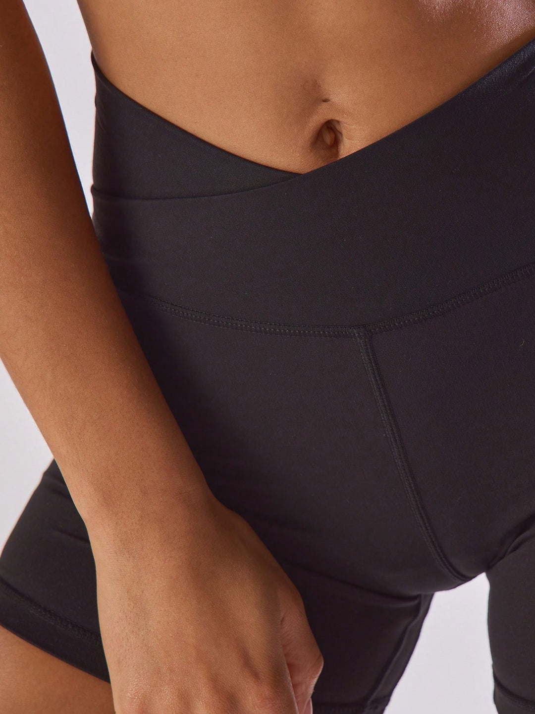 Pantaloni scurți SHEIN, negru