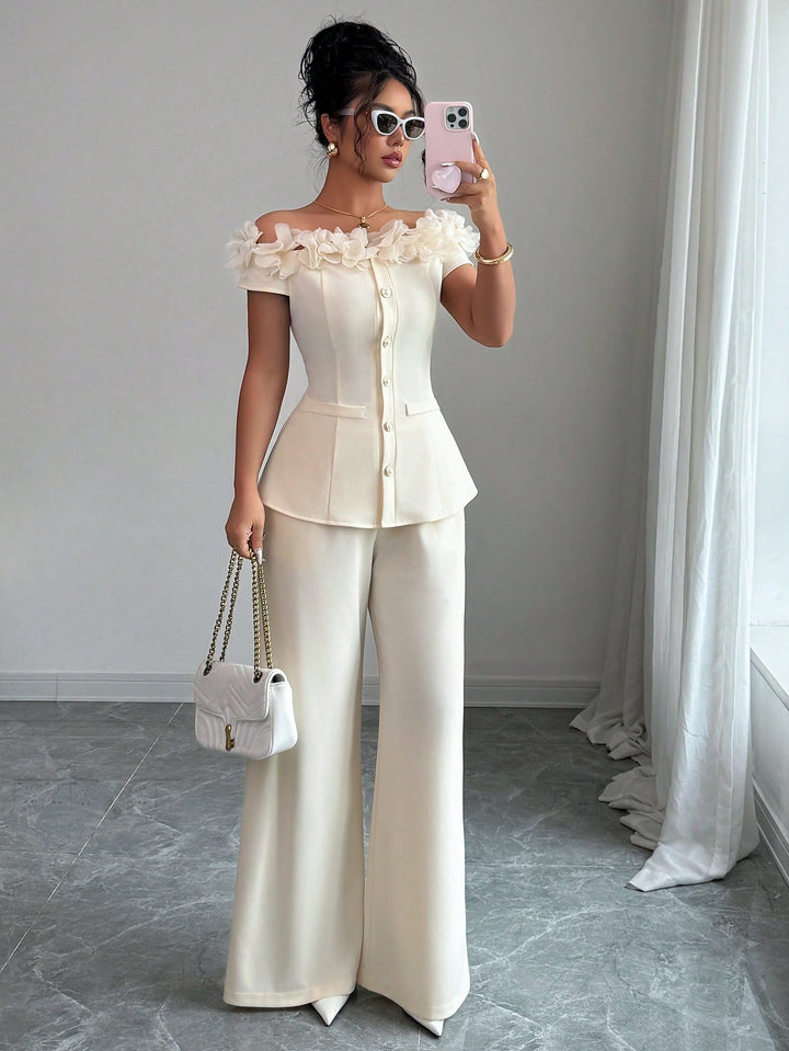 Costum SHEIN, portocaliu