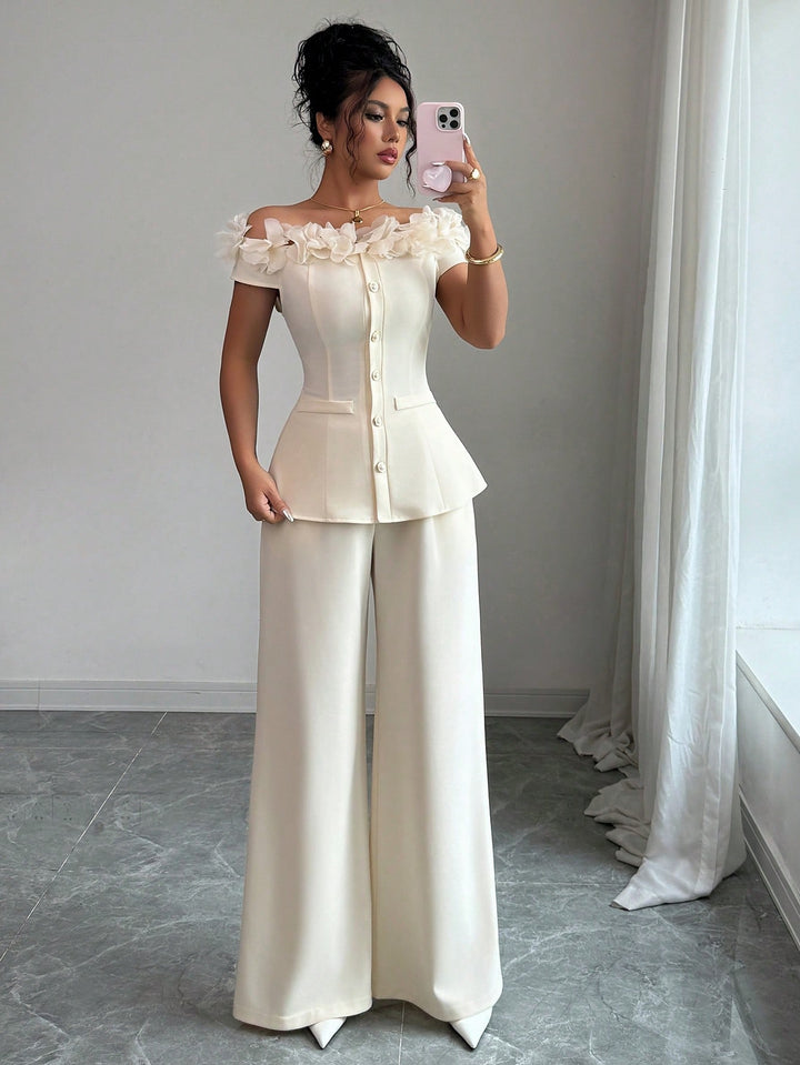 Costum SHEIN, portocaliu