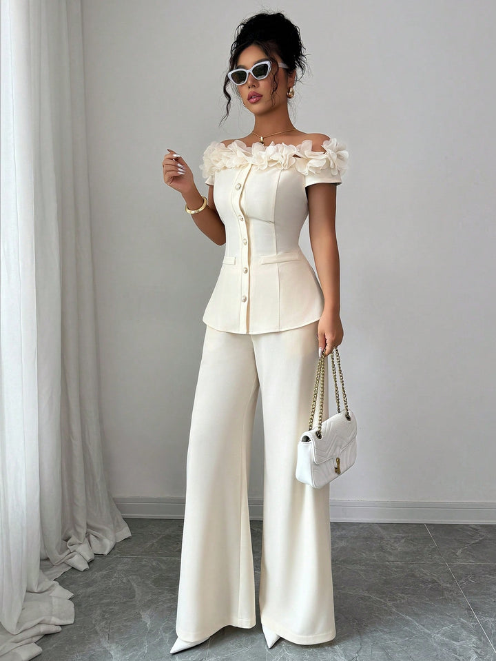 Costum SHEIN, portocaliu