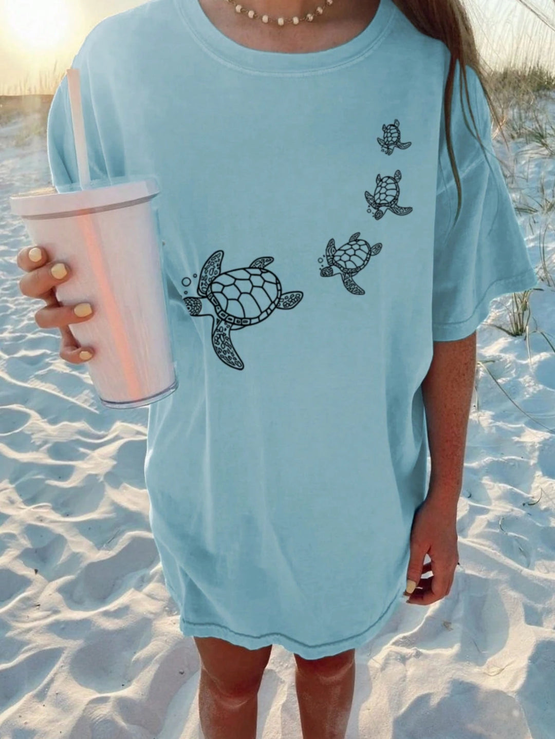 Tricou SHEIN, albastru